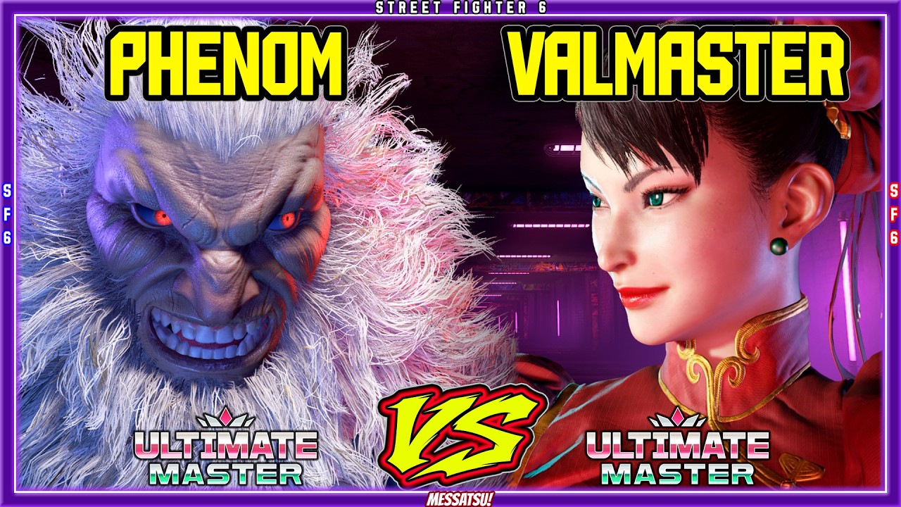 SF6 Phenom (Akuma) VS Valmaster (Chun li)💥Messatsu!💥スト6💥Street fighter 6