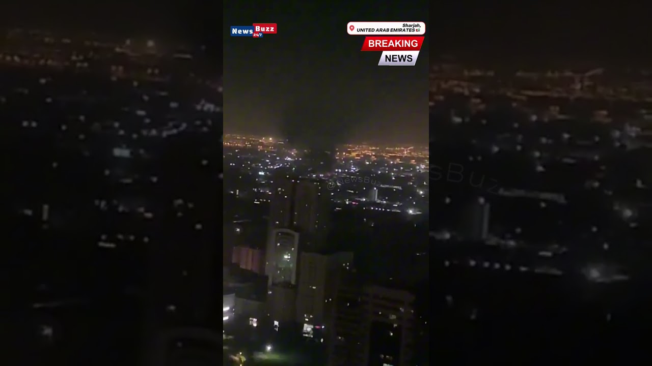 Smoke Rises Over Sharjah as Iran Launches Mass Attack on UAE, Saudi Arabia, Kuwait & Bahrain | NOW