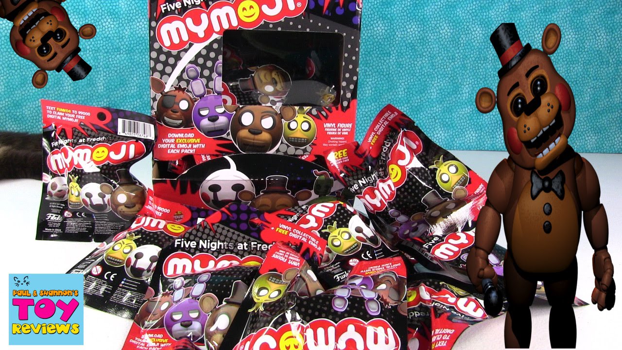 FNAF MyMoji Funko Mystery Blind Bag Opening Five Nights At Freddys | PSToyReviews
