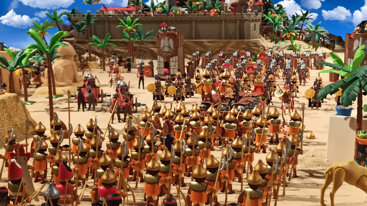 PLAYMOBIL ROMA VS EGIPTO | EXPOSICIÓN CORDOCLICKS UBEDA
