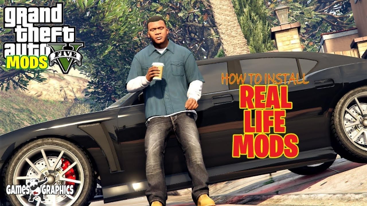GTA5 REAL LIFE MODS INSTALL IN REAL || #gta #gta5 