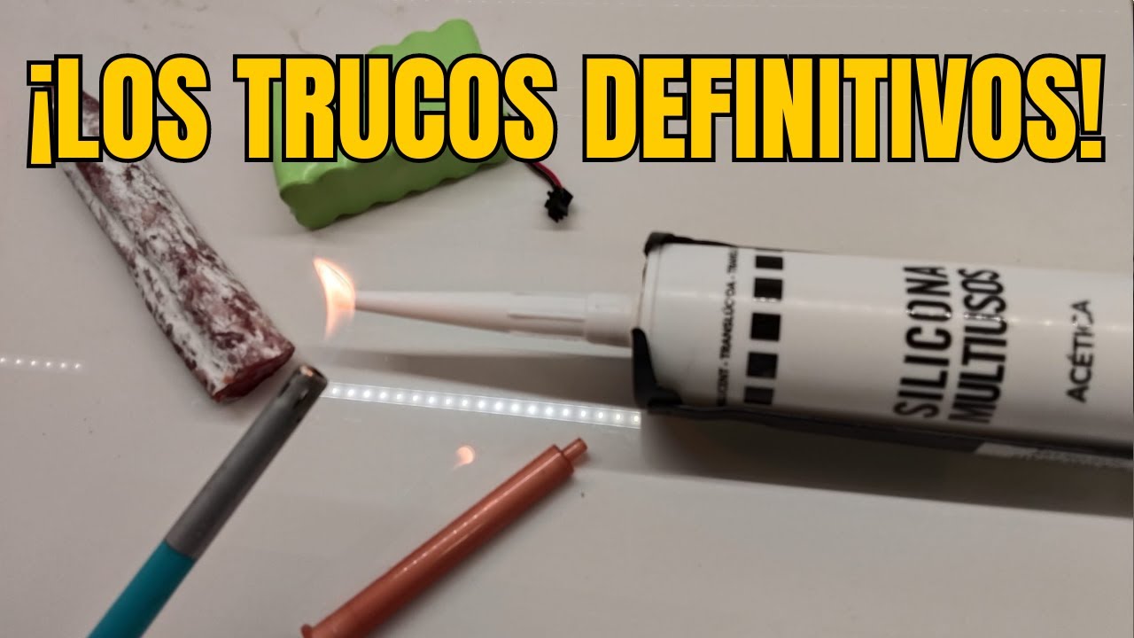 ¿CONOCÍAS ESTOS TRUCOS PARA PONER SILICONA? ¡Nunca la volverás a poner mal!