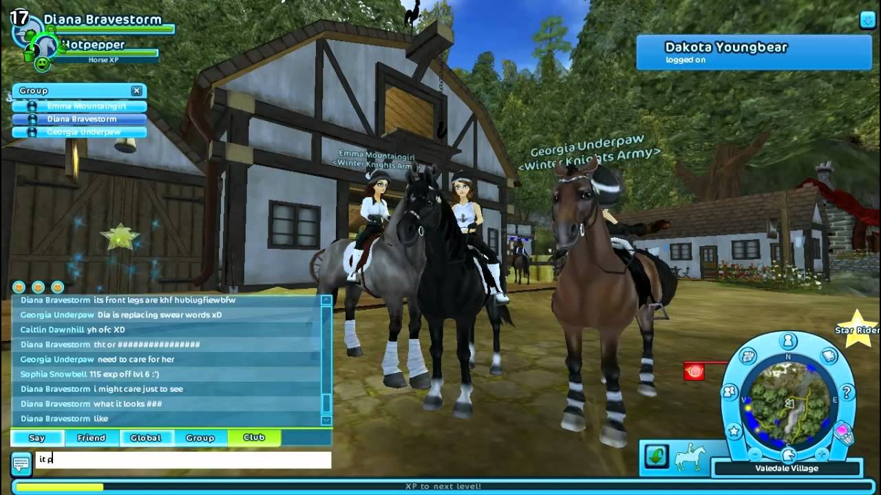 Star Stable Buying an american quater horse