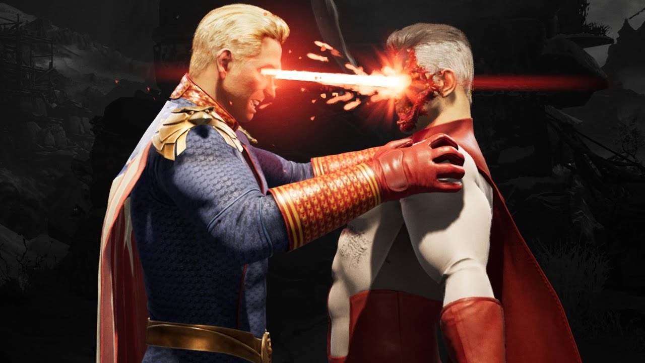 Homelander: Fatal Blow, Fatalities y Brutalities - Mortal Kombat 1 [4K/60]