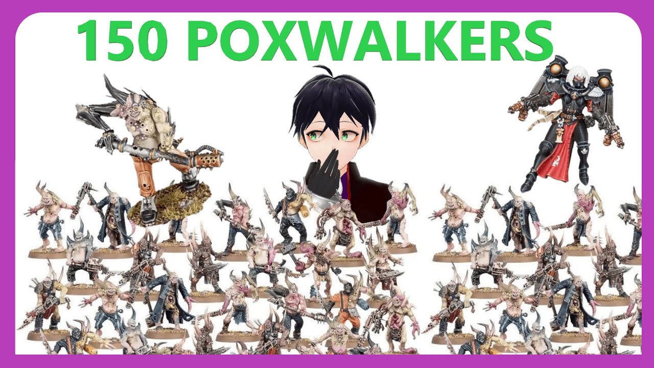 I Fought 150 Poxwalkers in Warhammer 40,000 10th edition (Adepta Sororitas Battle Report)