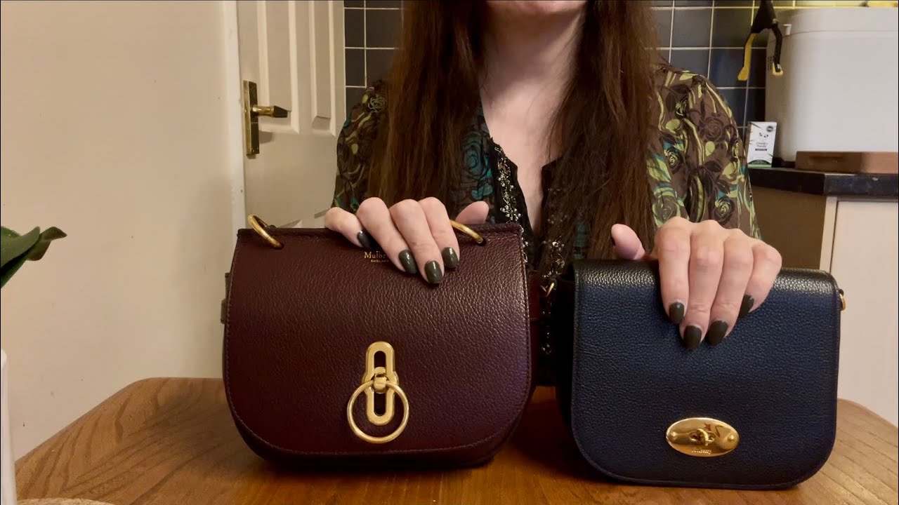 Comparison of Mulberry Small Amberley Satchel & Mulberry Small Darley Satchel || Always Sophie