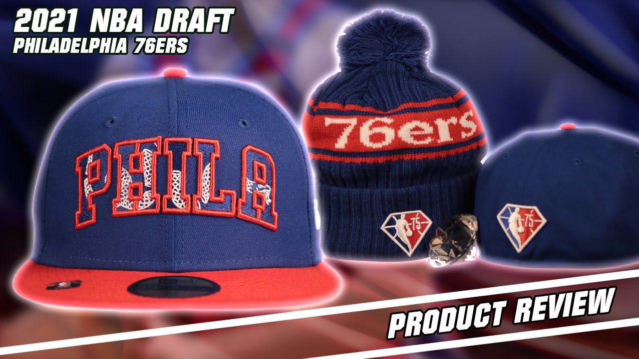 💎 🏀  2021 NBA DRAFT PHILADELPHIA 76ERS BEANIE AND 59FIFTY FITTED CAP | PRODUCT REVIEW