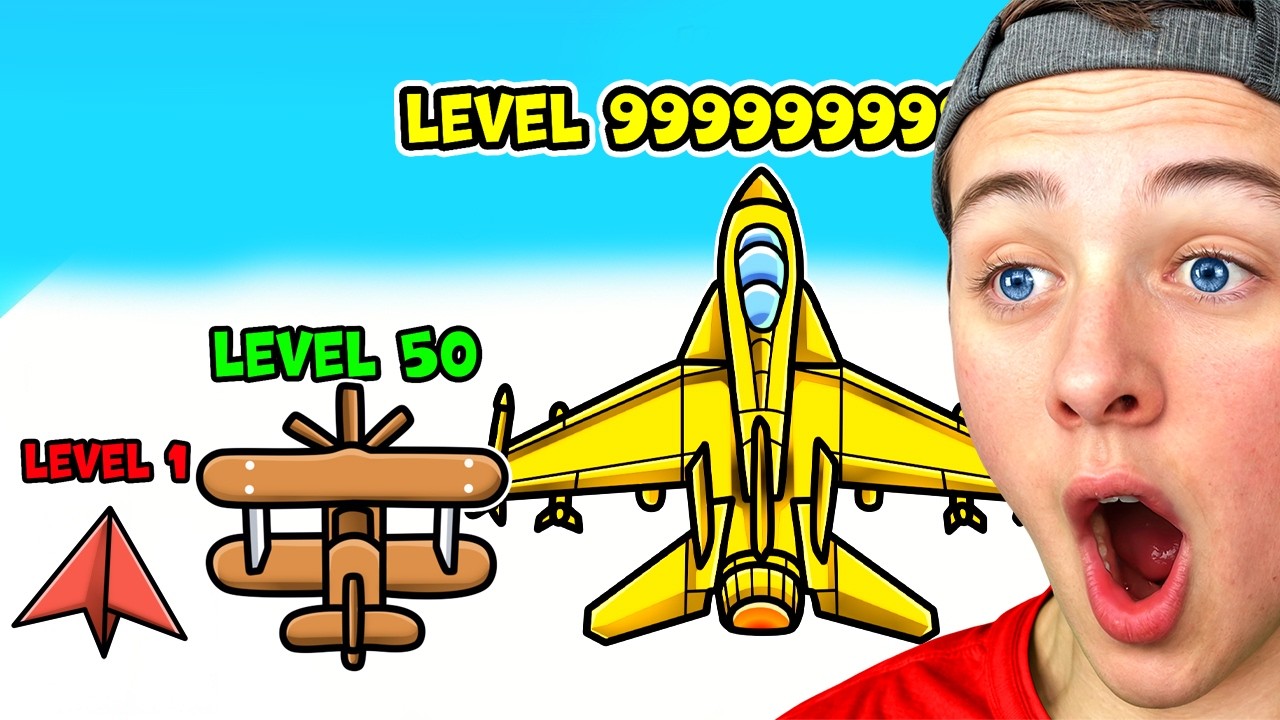 I Evolved My Paper Airplane TOO FAR! (i regret it)