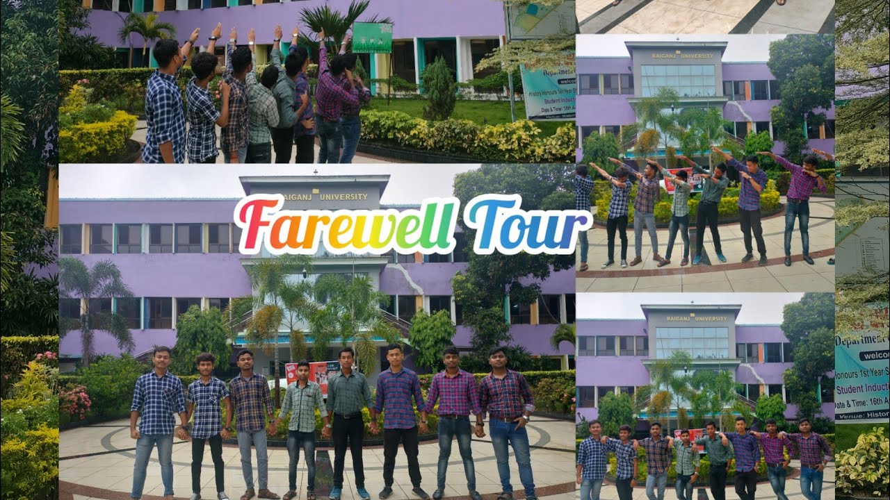 One Day Farewell Tour Raiganj University Boys Hostel #BoysHostel