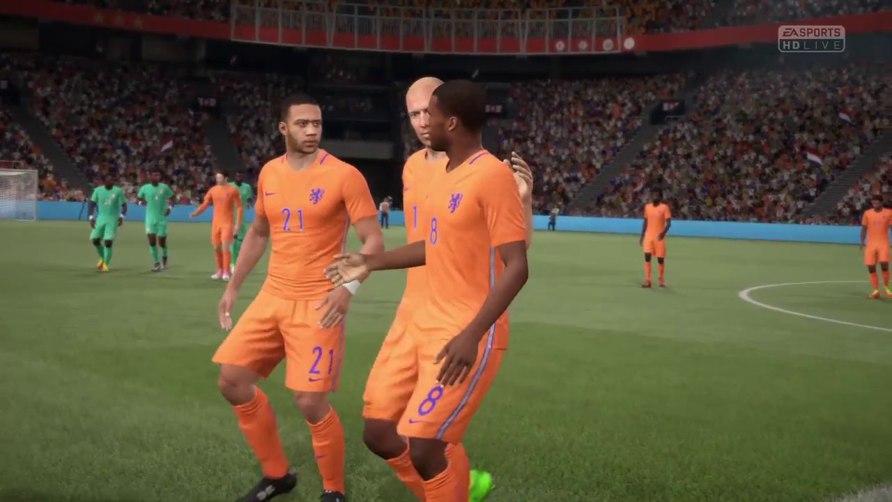 International Friendly - Netherlands vs Ivory Coast - FIFA 17
