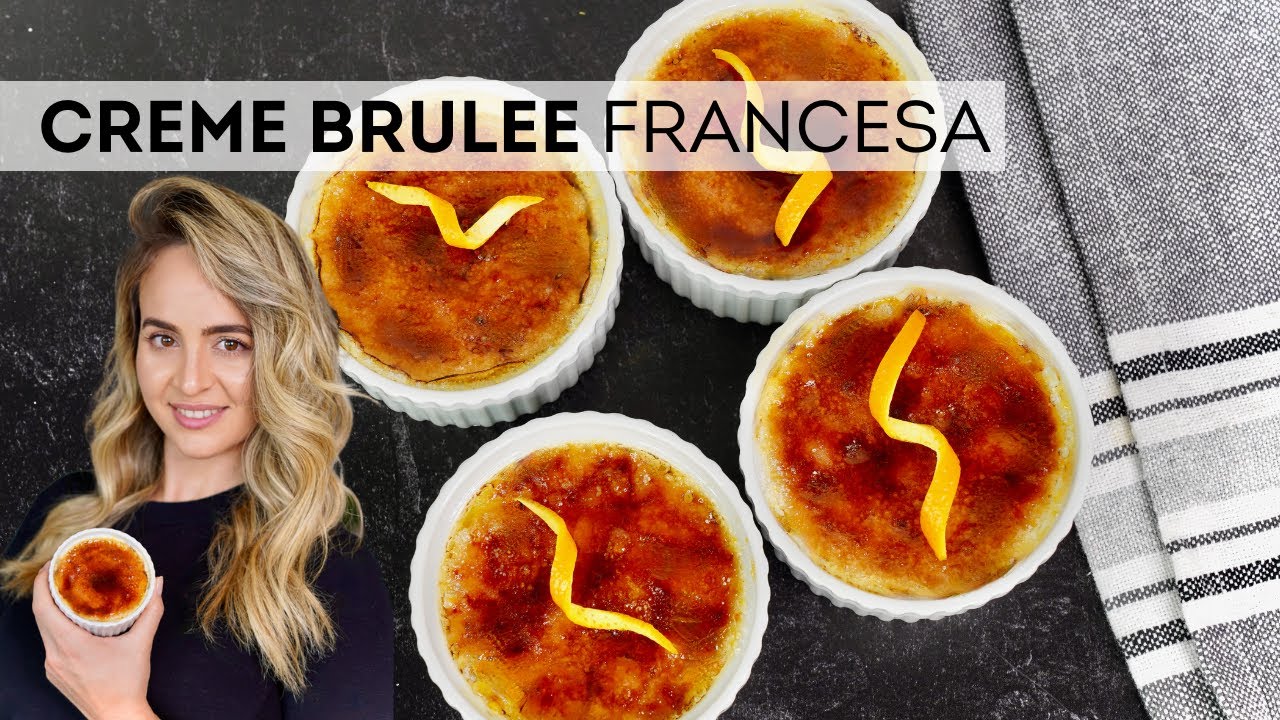 CREME BRULEE RECETA ORIGINAL | postre facil de hacer y delicioso