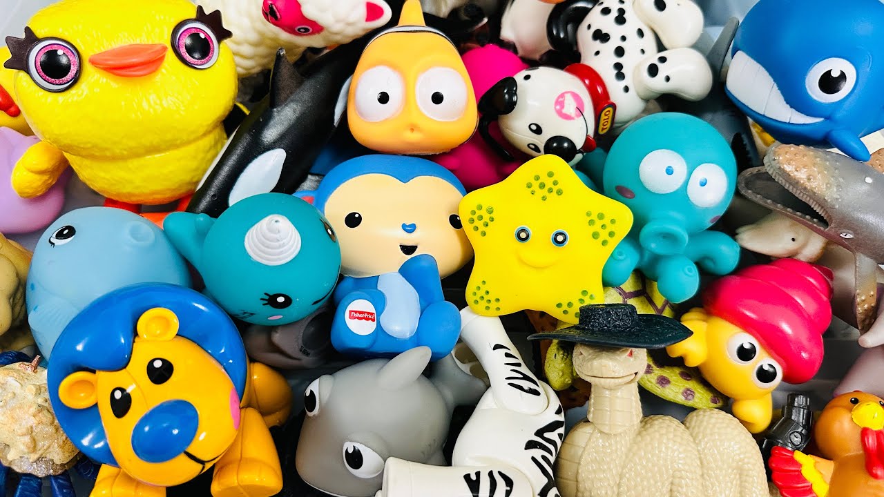 Learn Animal Names, Animal toys, Animals for kids, Sea Animals, Wild Zoo, Farm, Animals for toddlers