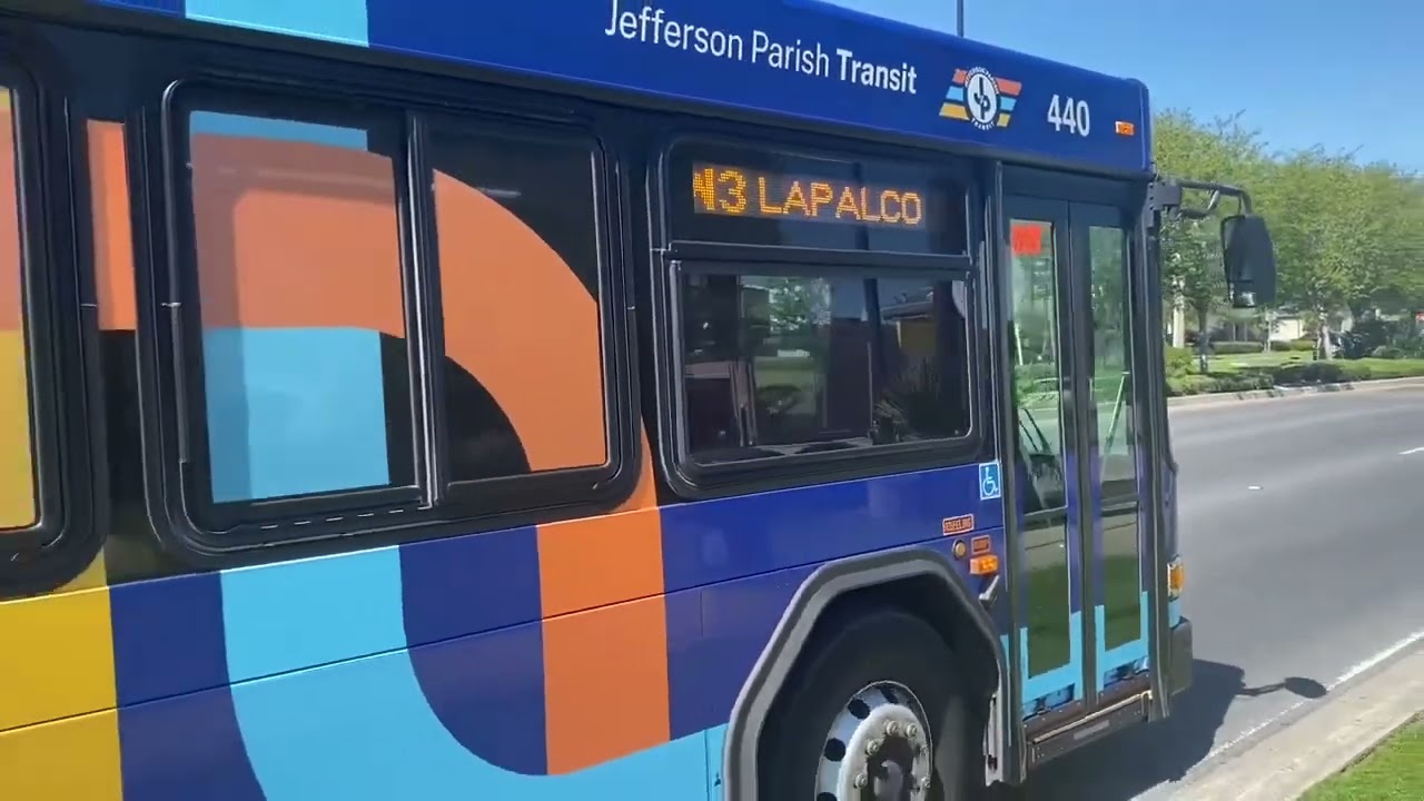 Jefferson Parish Transit All W3 Lapalco Buses