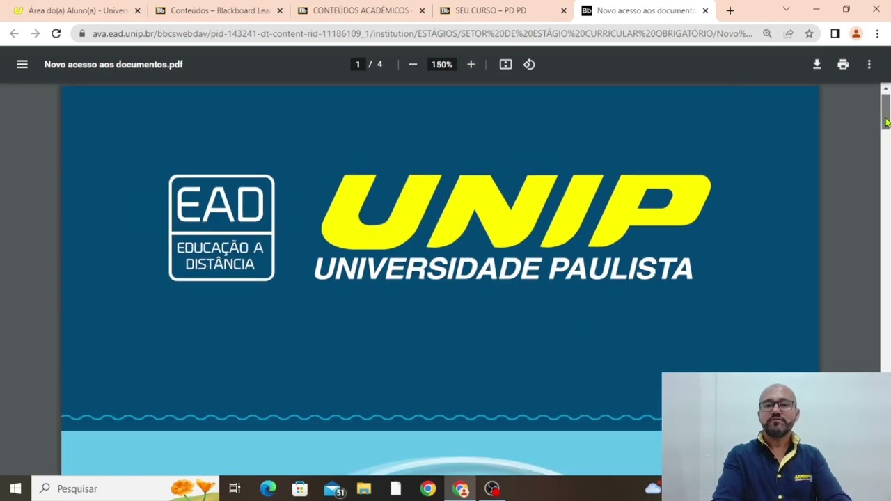 UNIP Estágio Obrigatório 2023 / Vídeo 1 de 2 - Documentos para iniciar o estágio.