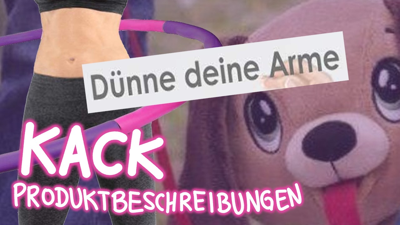 Diverse Kack Produktbeschreibungen #4