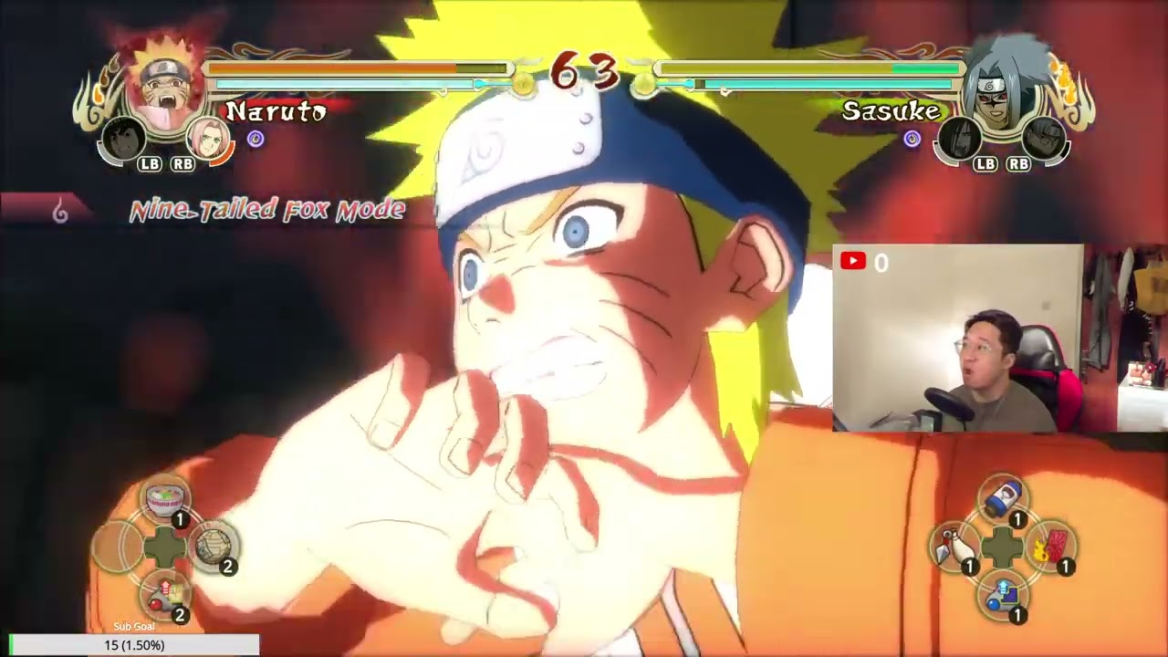 GAME NOSTALGIA! PART3! NARUTO ULTIMATE NINJA STORM 1??!! Youtuber Pemula #Alvinstef #Alparker