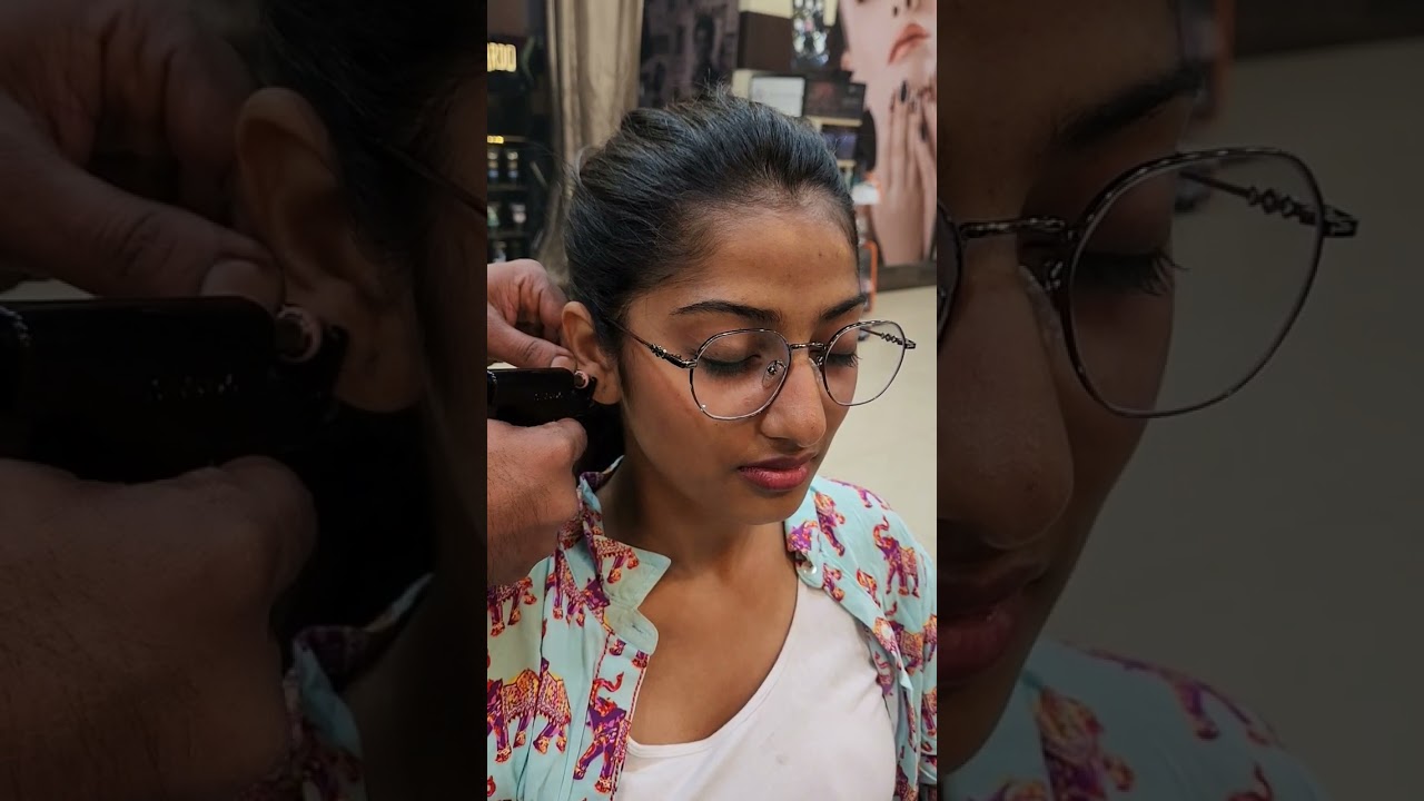 Ear Piercing 👂 #like #shorts #subscribe#share #trending #viral