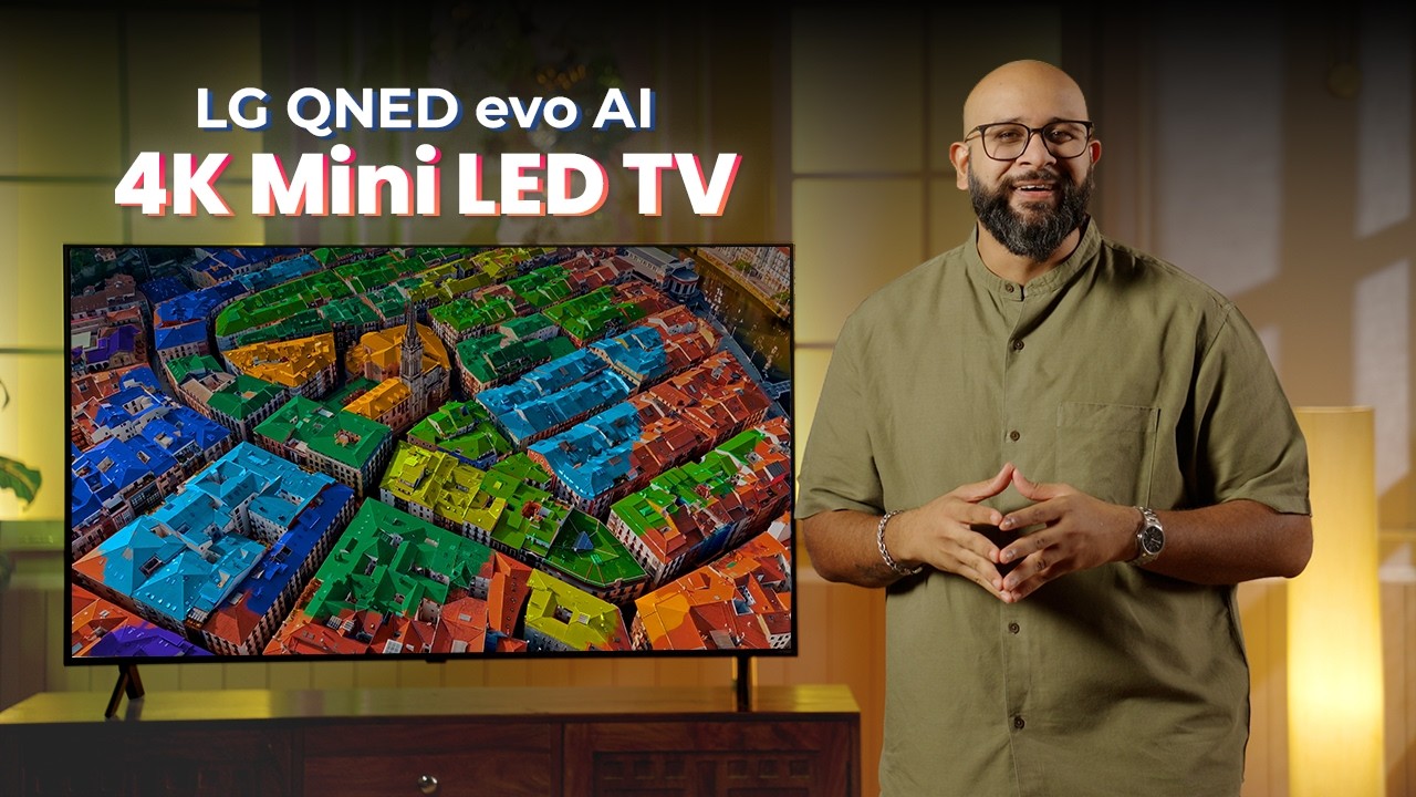 LG QNED evo AI 4K MiniLED TV: Smarter Picture, Smarter You