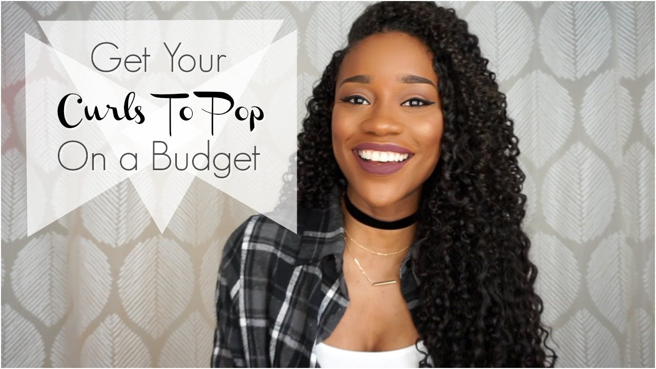 Make Your Curls POP On A Budget! Video #1