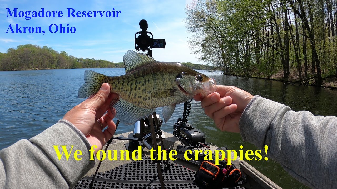 Mogadore Reservoir Crappie Fishing