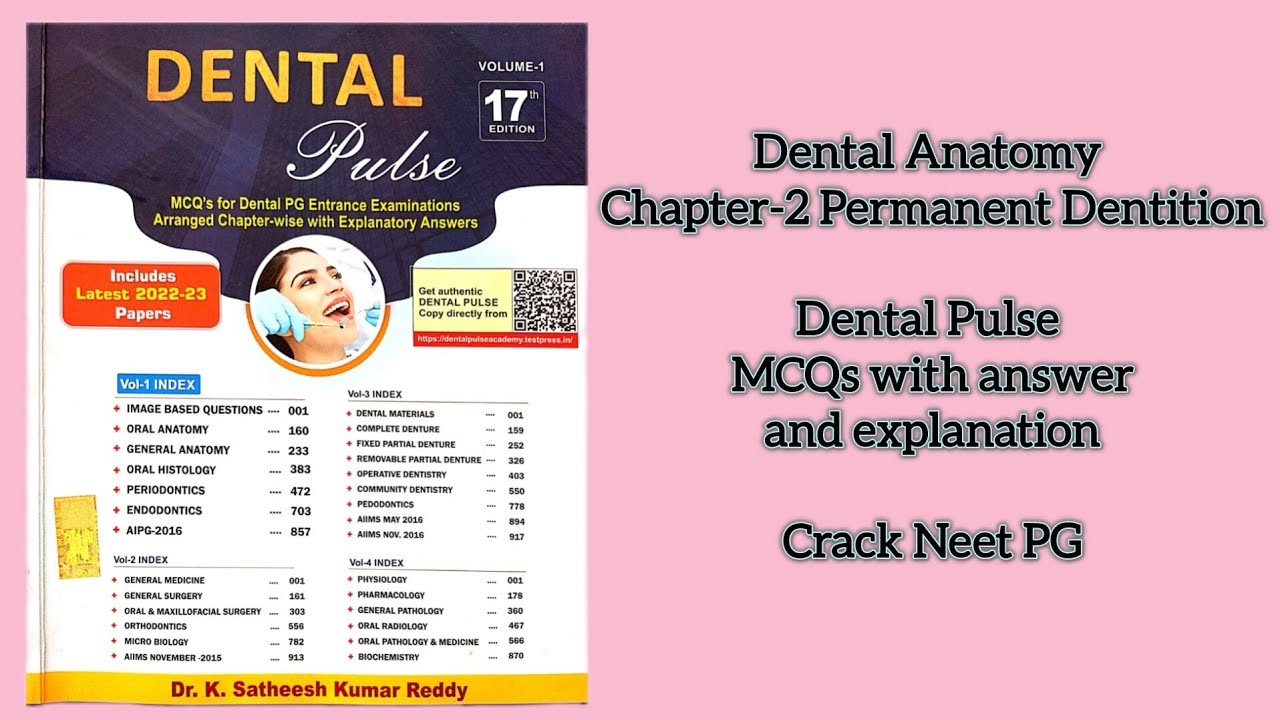 Dental Anatomy chapter-2 Permanent Dentition | Last part | Dental Pulse | Neet MDS |