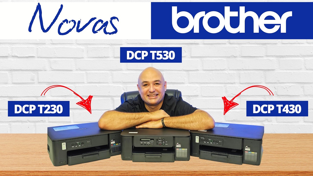 Brother DCPT530DW vs DCPT430W vs DCPT230: Entenda as diferenças e aprenda a instalar rapidinho!