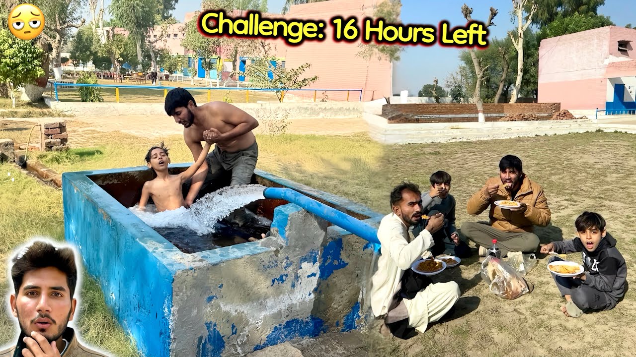 TUBEWELL CHLA DIYA 😱HAUNTED SCHOOL🏫 CHALLENGE 16 HOURS LEFT 😴