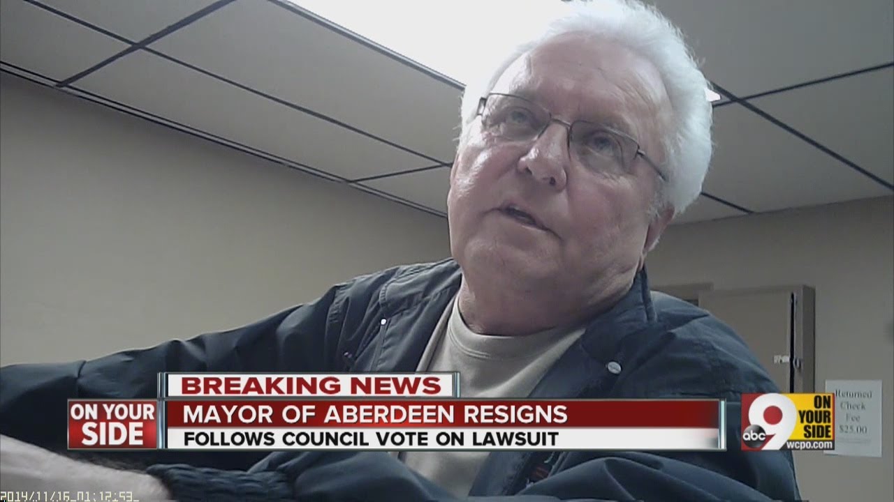 Aberdeen mayor resigns amid controversy