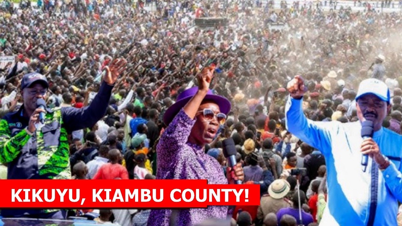 LIVE: Gachagua and his united opposition troop roars in Kikuyu to destroy Kasongo and Ichungwa!