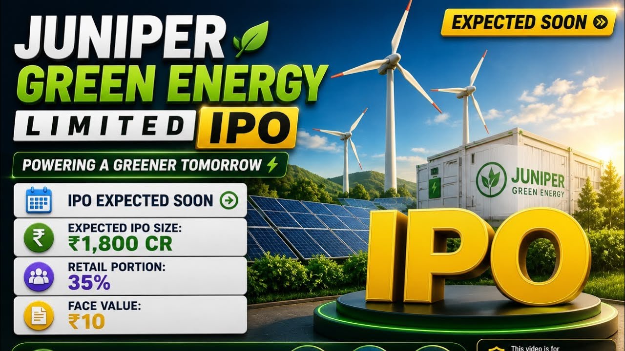 Juniper Green Energy IPO 2026 🤩 Apply or Skip? Complete IPO Review 🚨