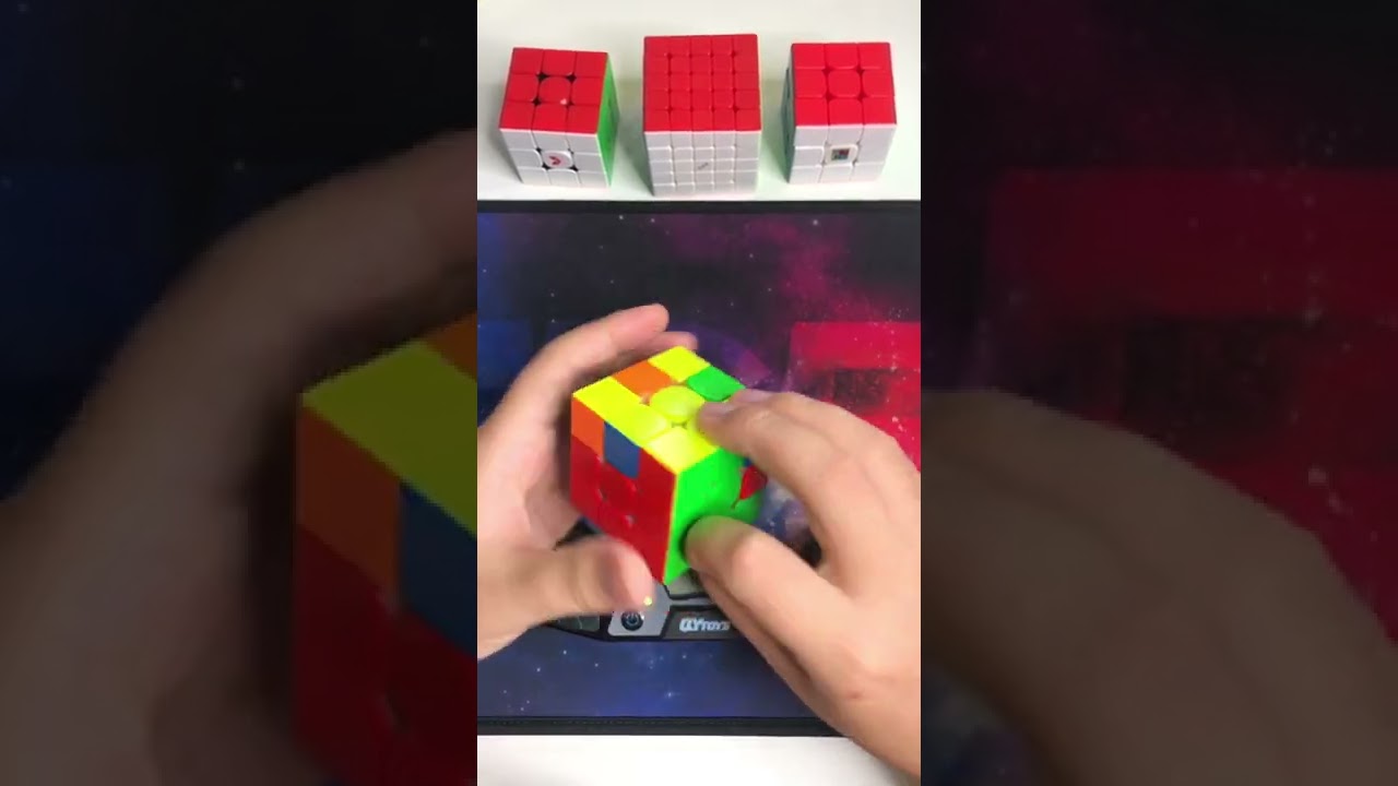 SUB 30 COM O M&Eacute;TODO DE CAMADAS NO CUBO M&Aacute;GICO #shorts