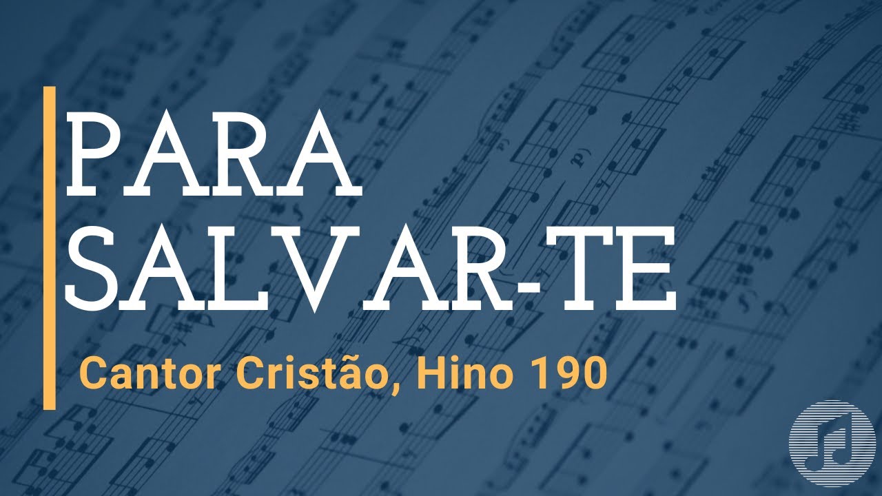 Cantor Cristão, Hino 190 
