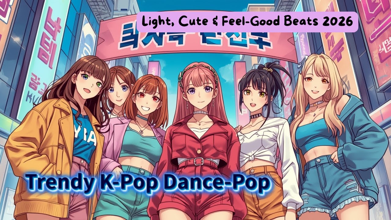 Newest K-Pop Dance-Pop 💖 Fun, Bright & Addictive Beats #kpop #kpop2026 #kpopdance #bts #hunter