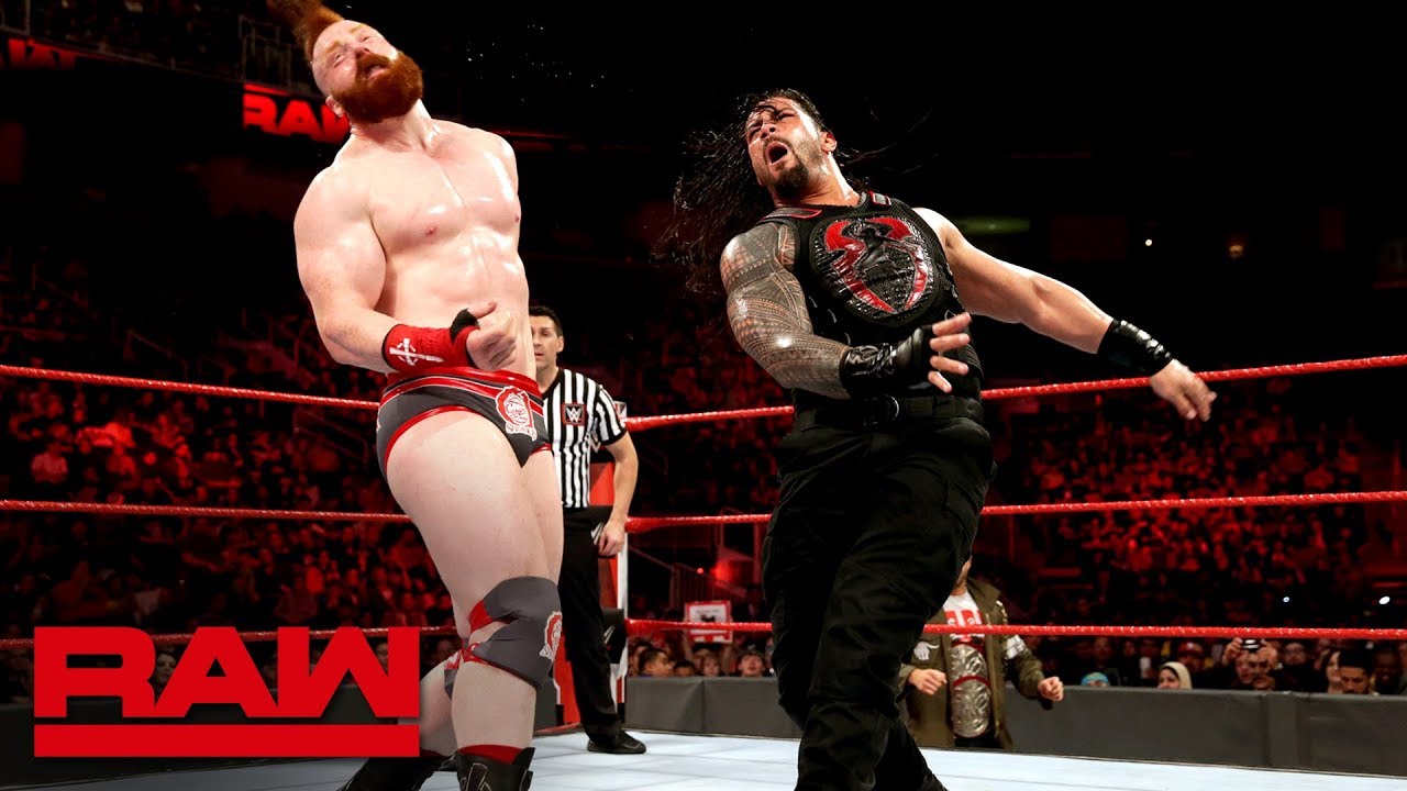 Роман Рейнс против Шеймуса: Raw, 12 февраля 2018 года