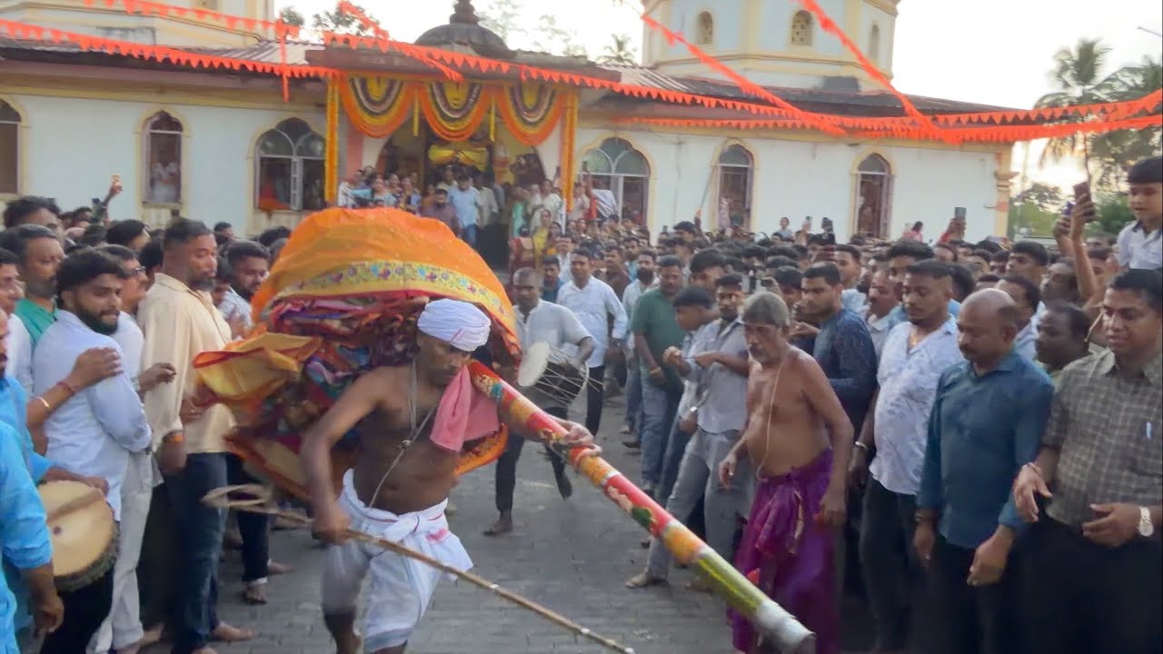 Goa&rsquo;s Famous Dussehra at Betal Temple Kakoda I 2025 I