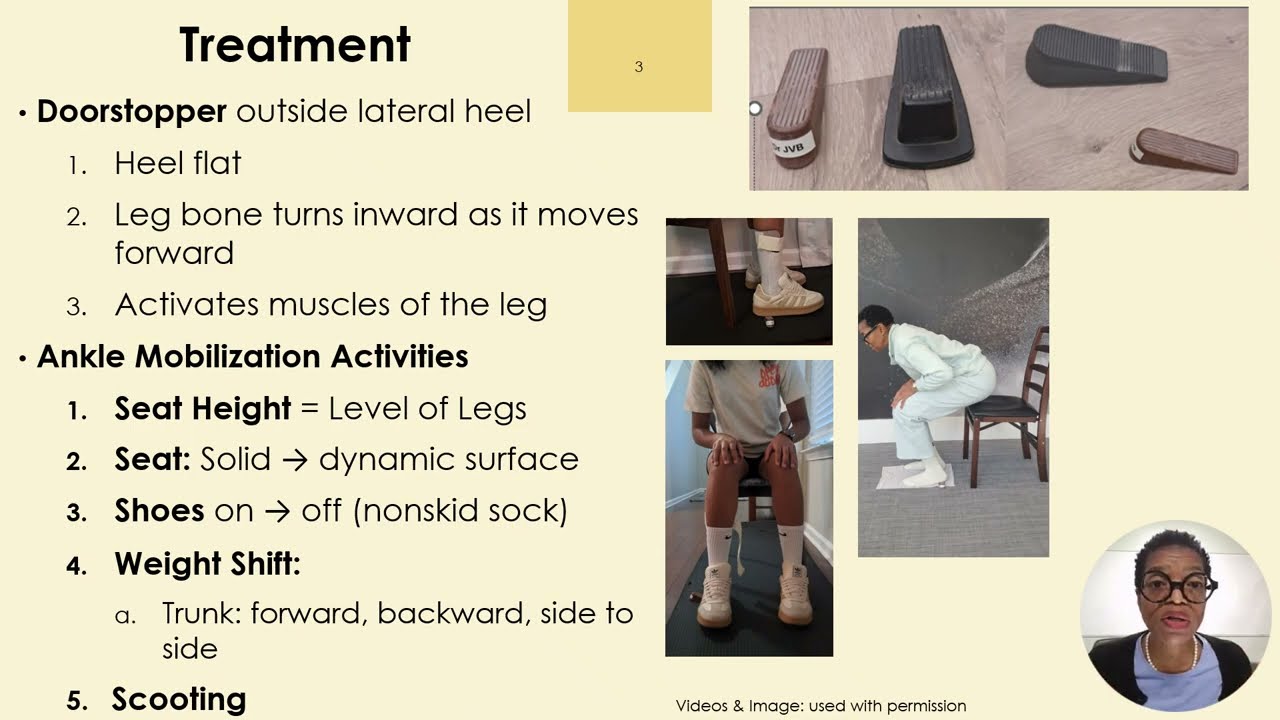 Ankle Self-Mobilizations to Improve Motor Recovery After Stroke #strokerehabilitation #footdrop