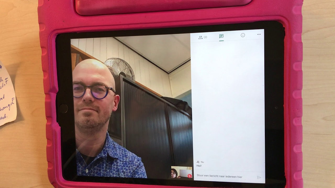 De Telgenborch: Uitleg Google Meet (videobellen) voor groep 3 t/m 8