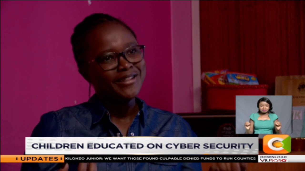 HER SAY | Evelyn Kasina helping educate children on cyber security