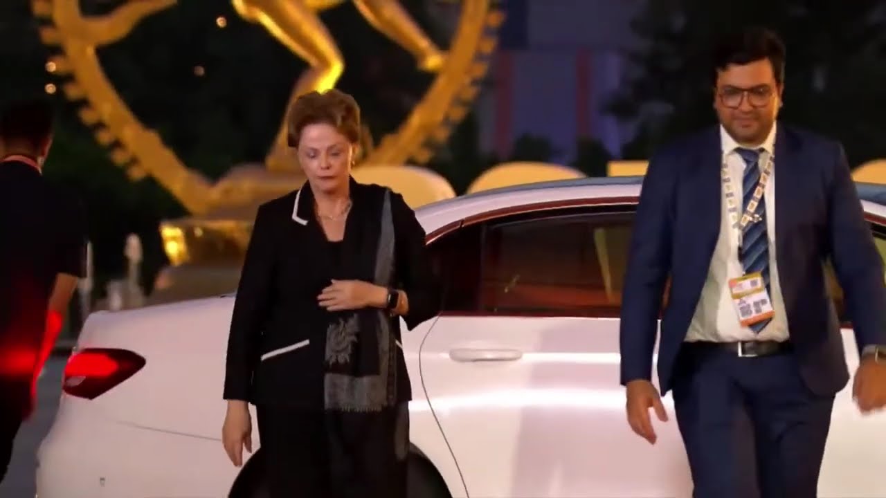 Arrival of BRICS Leaders for Gala Dinner Hosted by PM Modi