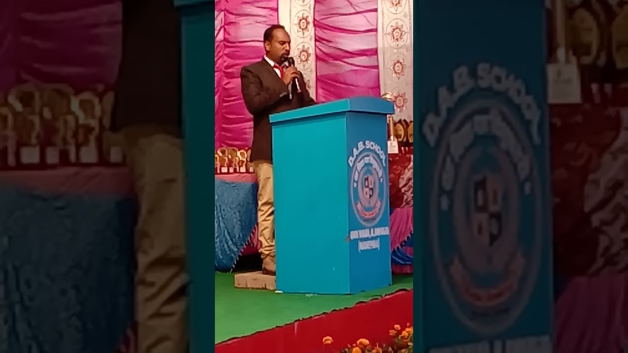 ANNUAL REPORT PRESENTED BY PRINCIPAL(DR. R MATHIAS)  OF DAB SCHOOL