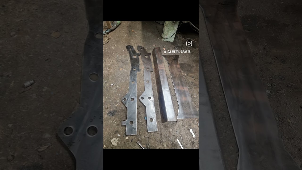 Mitsubishi B40 L200 chassis rebuild