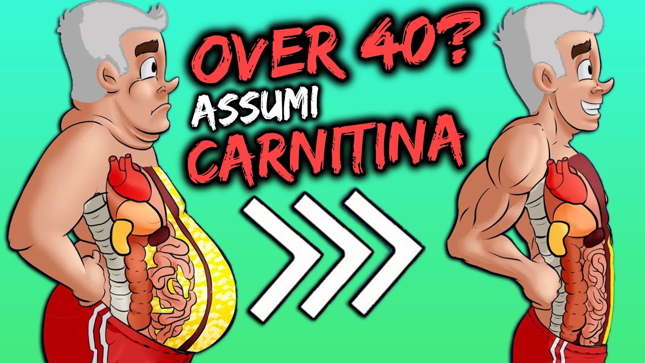 Hai pi&ugrave; di 40 ANNI? Ecco perch&eacute; DEVI ASSUMERE CARNITINA * l-Carnitina & ALCAR *