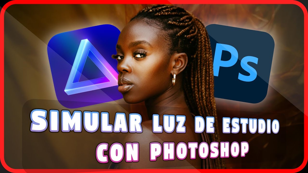 ⭐Cómo simular el efecto de LUZ DE ESTUDIO con PHOTOSHOP 🤩