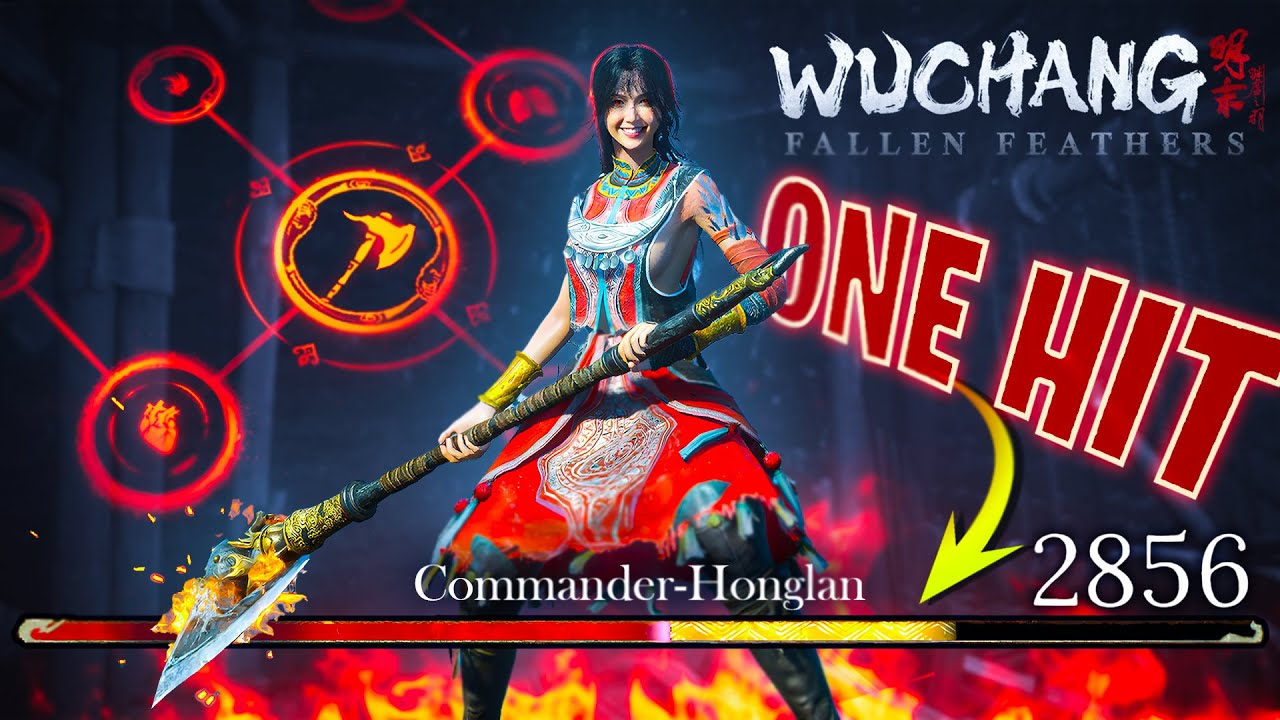 ONE HIT = DELETE... AXE BUILD in WUCHANG FALLEN FEATHERS