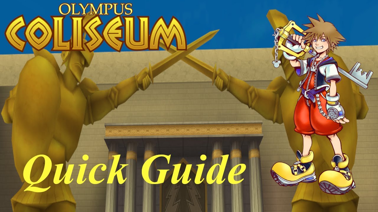 Kingdom Hearts 1 Final Mix - Quick World Guide - Olympus Coliseum