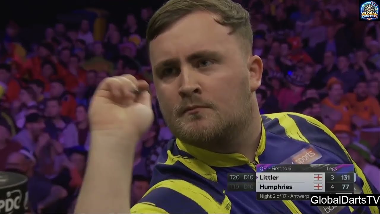Luke Littler vs Luke Humphries 2026 BetMGM Premier League Night 2 QF