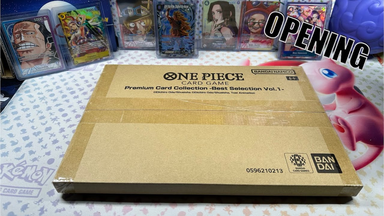 One Piece TCG Premium Card Collection - Best Selection Vol.1 OPENING
