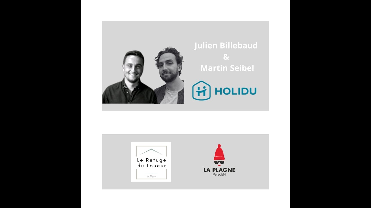Martin Seibel et Julien Billebaud de Holidu