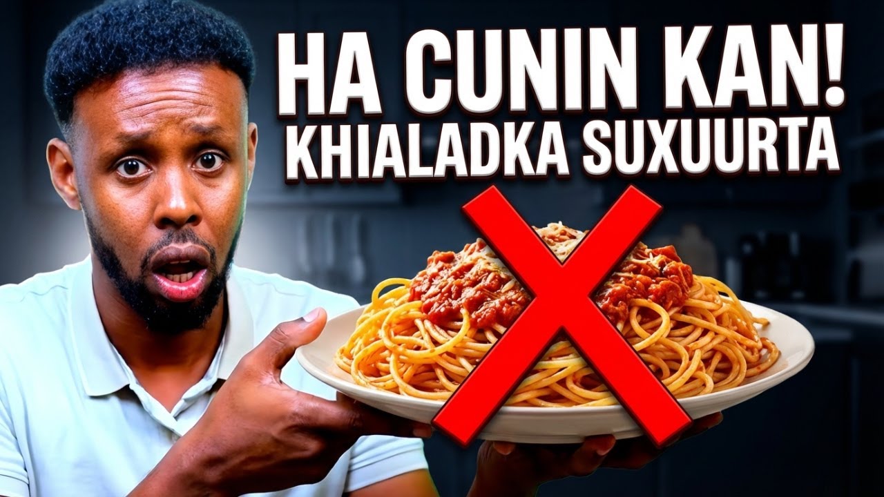 Ha Suxuuran adigoon 3-dan Cunto ku darin! (Sirta Tamarta & Dhimista 10KG)