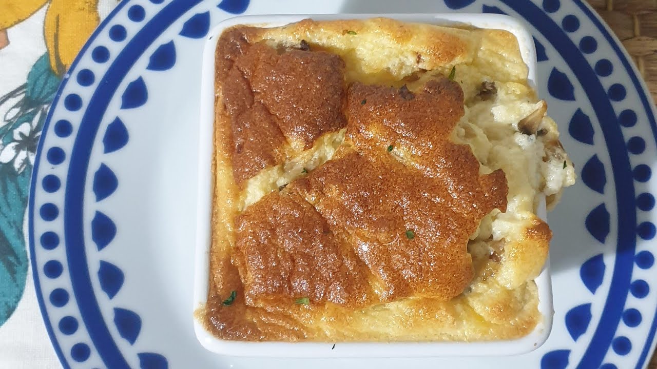 Soufflé de champiñones ¡Receta facilísima y deliciosa! ‎@Herse Recetas #healthy #vegetariana